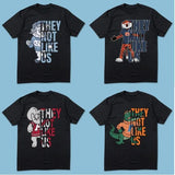 They Not Like Us Mascot T-Shirt, Vintage College Football Fan Tee, Game Day Streetwear Shirt, Trendy Sports Graphic Tee for Men Women, Gift for Fans