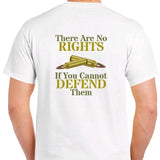 This We Will Defend Menswear T-Shirt, Statement Tee Casual Top, Crewneck Cotton Breathable T-shirt Short sleeve