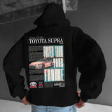 Toyota Supra Hoodie, Unisex, Menswear, Street Racing Shirt, Car Hoodie, Boyfriend Gift