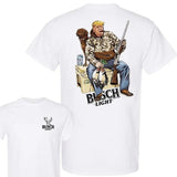 Trending Hunter Tr4mp Busch Light Beer Lovers T-shirt Cotton 2 sides Menswear Top