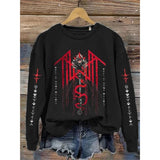 Trident Sleep Token North America Print Casual Print Vintage Sweatshirt - Hoodie, Gift For Fan Sleeves With Designs