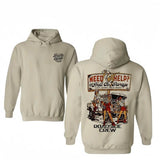 Troll Co. Roadside Hoodie/T-Shirt for Men, Hunting Outdoors T-Shirt, Casual Half Sleeve Round Neck - Tops, Pullover