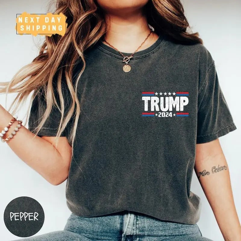Trump 2024 Vintage Shirt, Trumm Support Tee, Patriotic TShirt, Trump for President 2024, Trump America Tee ultra shirt