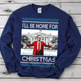 Trump Christmas Sweater President Trump 2024 Donald Trump SweatShirt Casual Classic