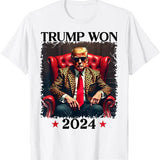 Trump Shirt Trump Won 2024 Trump 47 Team Trump for Men Women T-Shirtstyle{n002}2