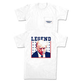 Trump Mugshot Legends II Pocket Tee