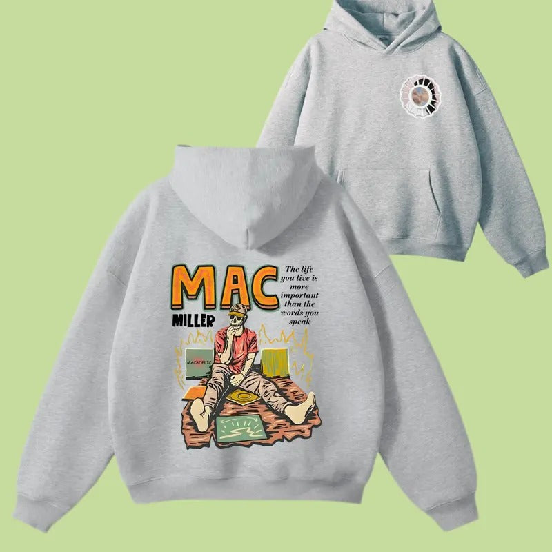 Mac Miller Sweatshirt/Hoodie/Tshirt, Gift For Fans, Tribute Shirt, Christmas Gift Shirt, Hoodie, Sweatshirt - Unisex Sweater Classic Cotton - Graphic Tees For Men And Women - Gifts For All