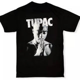 Tupac Shakur Men's Official Licensed 2Pac Prayer Graphic Hip Hop Rap Tee T-Shirt, Gift for Him, Gift For Her, Vintage Y2K, Menswear Top