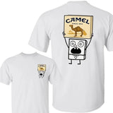 Two-sided Doodlebob Camel Box T-shirt, Funny Summer Graphic Tee, Trendy Outdoors Beer Lover Sweatshirt, Unisex Hoodie