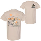 Tyler Childers Can I Take My Hounds to Heaven? Double-Sided Graphic T-Shirt, Western-Style Unisex Tee by Local Boy Outfitters Menswear Top