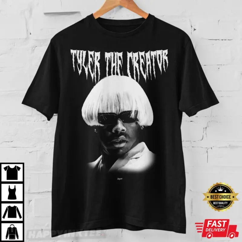 Tyler The Creator IGOR 2 Heavy Metal Parody Best T-Shirt, Tyler the creator printed t-shirt, Cotton Casual Crew Neck Black Menswear Tshirt Crewneck, T-Shirt For Unisex , Gift For Men Top Underwear
