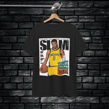 Tyrese Haliburton Slam Tee T-Shirt, Indiana T-Shirt, Basketball Graphic Tee, Vintage Retro Gift, Gift For Fan