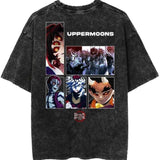 UPPER MOONS VINTAGE TEE SHIRT, Anime Manga Shirt, Unisex For Shirt, Gift For Fan, Him, Her, Crewneck Short Sleeve Shirt Top Menswear
