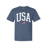 USA Flag Oversized Summer Graphic T-Shirt