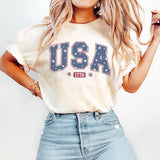 USA Shirt, America Fourth of July Shirt, 4th of July Tee, Patriotic Shirt, America Est Red White and Blue, USA