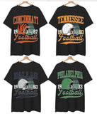 Unisex Classic All Teams Football T-shirt, Vintage Football Classic T-shirt All Teams, Sport Classic T-shirt, Gift For Sport Fan. Cotton