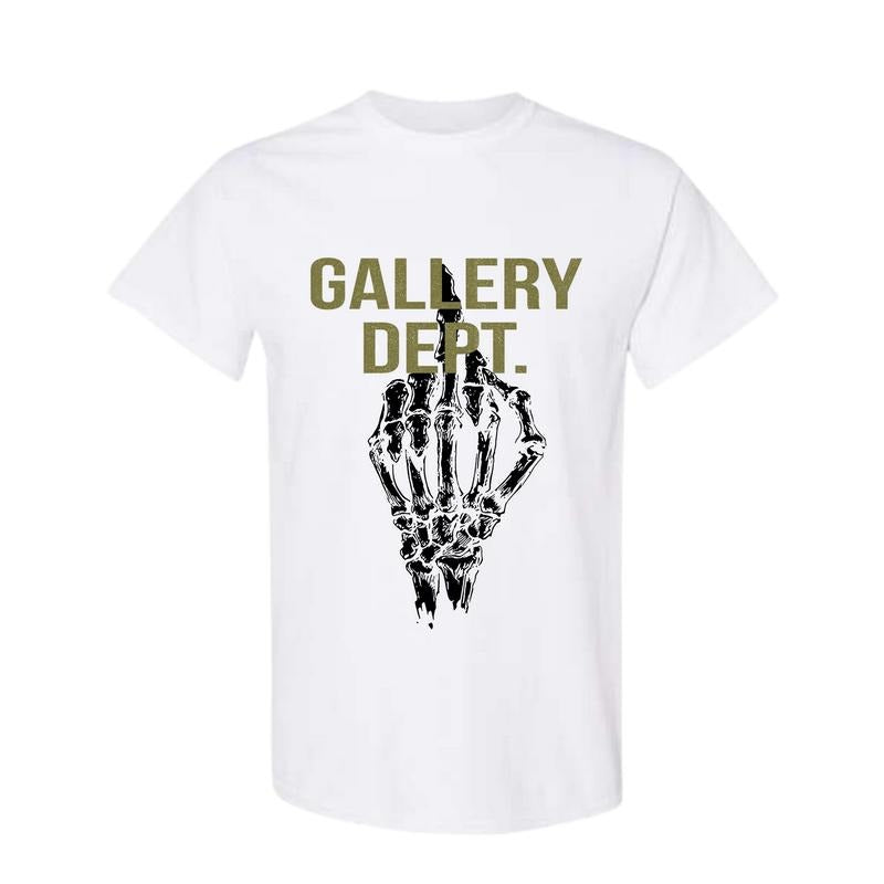 Unisex Graffiti Shirts, Hollywood CA Shirt, GD Letter Print Short Sleeve, Oversize Tee, Hiphop Gallery Dept Shirt GX04, Full Color, Full Size