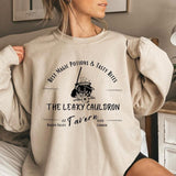 Unisex HP The Leaky Cauldron gildan longsleeve cotton polyester crewneck sweater