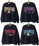 Unisex Vintage Football Sweatshirt, All Teams Football Sweatshirt, Classic Sport Sweatshirt. Crewneck Menswear