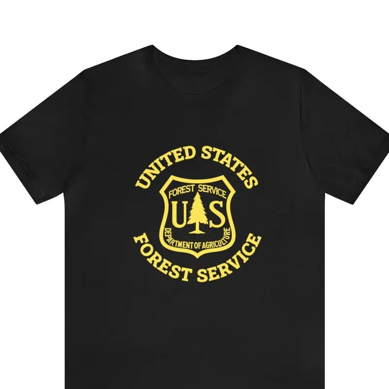 United States Forest Service Shirt , US Forest Service USDA Patch Shirt, National Park T-Shirt,Usfs Shield,Unisex T-shirt, Gift for him, Gift for her, Trending shirt