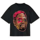 VINTAGE TEE | DENNIS RODMAN Unisex Tshirt ,gift for fan,  Gift For Women Top Womenswear Underwear Tshirt