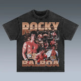 VINTAGE TEE | ROCKY BALBOA Trending Movie T shirt Vintage 90s T-shirt gift for Movie fans gift for him gift for her unisex T-shirt Urbanwear Shirt Casual Fabric