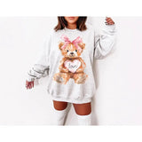 Valentine Bear Graphic Top