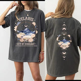 Velaris City Of Starlight Two-Sided Shirt, The Night Court TShirt, SJM Merch Shirt, Acotar Velaris ,Velaris Bookish