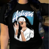 Vibrant Portrait Print Graphics Tee, Sweatshirt, Hoodie Gift For Women Top Womenswear Underwear Humen Lady Comfort