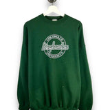 Vintage 90s Binghamton Colonials Embroidered Spell Out NCAA Sweatshirt Size XL