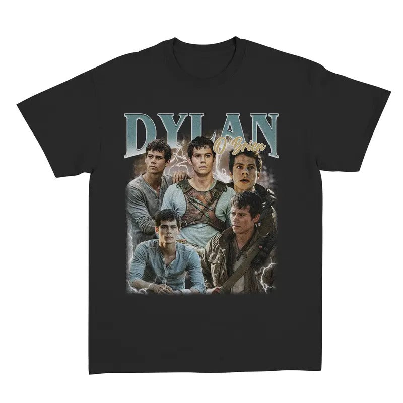 Vintage 90s Graphic Style Dylan O'Brien T-Shirt, Dylan O'Brien Vintage Sweatshirt, Retro Movie Bootleg Tee For Man And Women Unisex T-Shirt