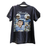 Vintage 90s Graphic Style Ladd McConkey T-Shirt, Ladd McConkey Chargers Shirt, Vintage Sport Tee, Retro American Football Gift