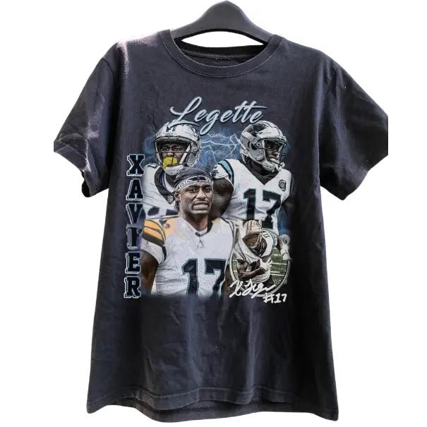 Vintage 90s Graphic Style Xavier Legette Shirt, Xavier Legette Shirt, Vintage Sport Tee, Retro American Football Bootleg Gift