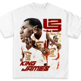 Vintage 90s Lebron James 2003 All-American Game MVP Graphic T-Shirt, Funny Tee, Gifts Fan, Menswear Top Underwear Streetwear