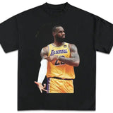 Vintage 90s Lebron James Graphic V1 Tee, Unisex For Men And Women Shirt, Gifts Fan Basketball, Top Streetwear Menswear