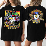 Vintage 90s Lynyrdyrdd Skynyrdrdd Tour 2 Sides Shirt Sweatshirt Hoodie, Lynyrdyrdd Skynyrdrdd Shirt, Band Tour Gift Shirt