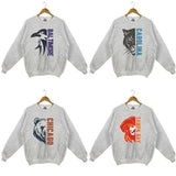 Vintage All Team Football Sport Grey Color Sweatshirt, All Team Football Gameday Shirt, Football Apparel, Florida Sports Fan, Retro All Team Football Gift