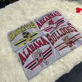 Vintage All Team NCAA College Mascot Football Sweatshirt Cotton Belt Big Top Classic graphic tee Crewneck Comfy Fit