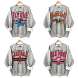 Vintage All Teams Football NCAA Sport Grey Sweatshirt, Graphic NCAA Football College Team, All Teams Football University