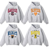 Vintage All Teams NCAA Collection Unisex Crewneck Sport Grey Hoodie, Graphic College Team Collection Hoodie, Gift For NCAA Fans ncaa fan football team