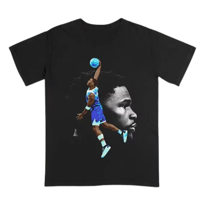 Vintage Anthony Edwards Shirt, Game Day Tee, Anthony Edwards Fans Graphic T-Shirt, Sweatshirt Crew Neck Menswear Top,  Streetwear