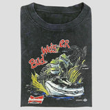 Vintage Budweiser Gator Frogs Graphic Tee, Retro Beer Ad Meme Shirt, 90s Swamp Animal Humor Style, Unisex Menswear Womenswear Top