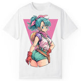 Vintage Bulma Tee, Dragon Ball Shirt, Beautiful Girl Bulma T-Shirt, Dragon Ball Vintage Anime Shirt, Anime Shirt, Gift For Anime Fans, Unisex Anime Gift For Menswear Streetwear