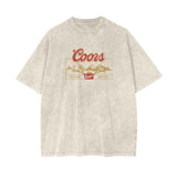 Vintage Coors Light Shirt, Beer Shirt, Coors Light Tee, Vintage Graphic Tshirt, Top Menswear Streetwear Casual