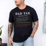 Vintage Dad Tax Shirt, Funny Dad Tax T-shirt, Dad Tax Noun Shirt, Fathers Day Gift Personalised Shirt Long-sleeve Sweatshirt Hoodiestyle{n002}2
