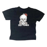 Vintage Deftones Skull Baby Tee - Women's Y2K Style Emo Girls Punk Streetwear T-Shirt - Womenswear, Underwear