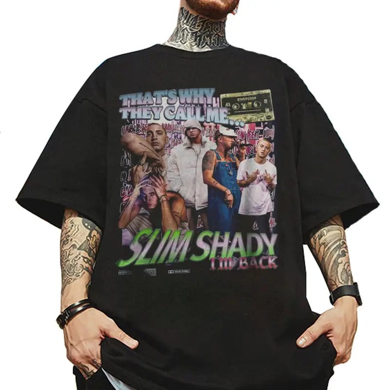 Vintage Eminem Rap T-Shirt, Eminem Merch, Rapper Shirt, Hip Hop 90s Shirt, 90s Merch, Hip Hop Legends Shirt, Rapper Merch, Rapper Shirt, Gift For Fan