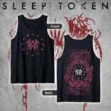 Vintage Even In Acardia  Sleep Token unisex tank top