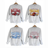 Vintage Football NCAA Sweatshirt, Vintage Sweatshirt All Teams NCAA, Classic Sport Sweatshirt, Gifts For Football Fan Sport. Crewneck Menswearstyle{n002}2