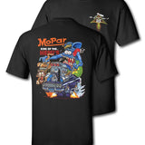 Vintage Graphic Tees Rat Fink Mopar King of Hemis T-Shirt Casual Cotton